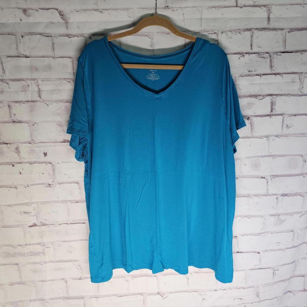 Teal Blue Cotton Shirt